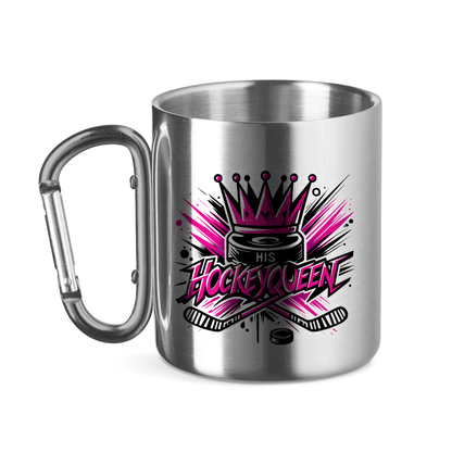 Edelstahltasse HIS HOCKEYQUEEN