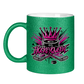 Glitzertasse HIS HOCKEYQUEEN