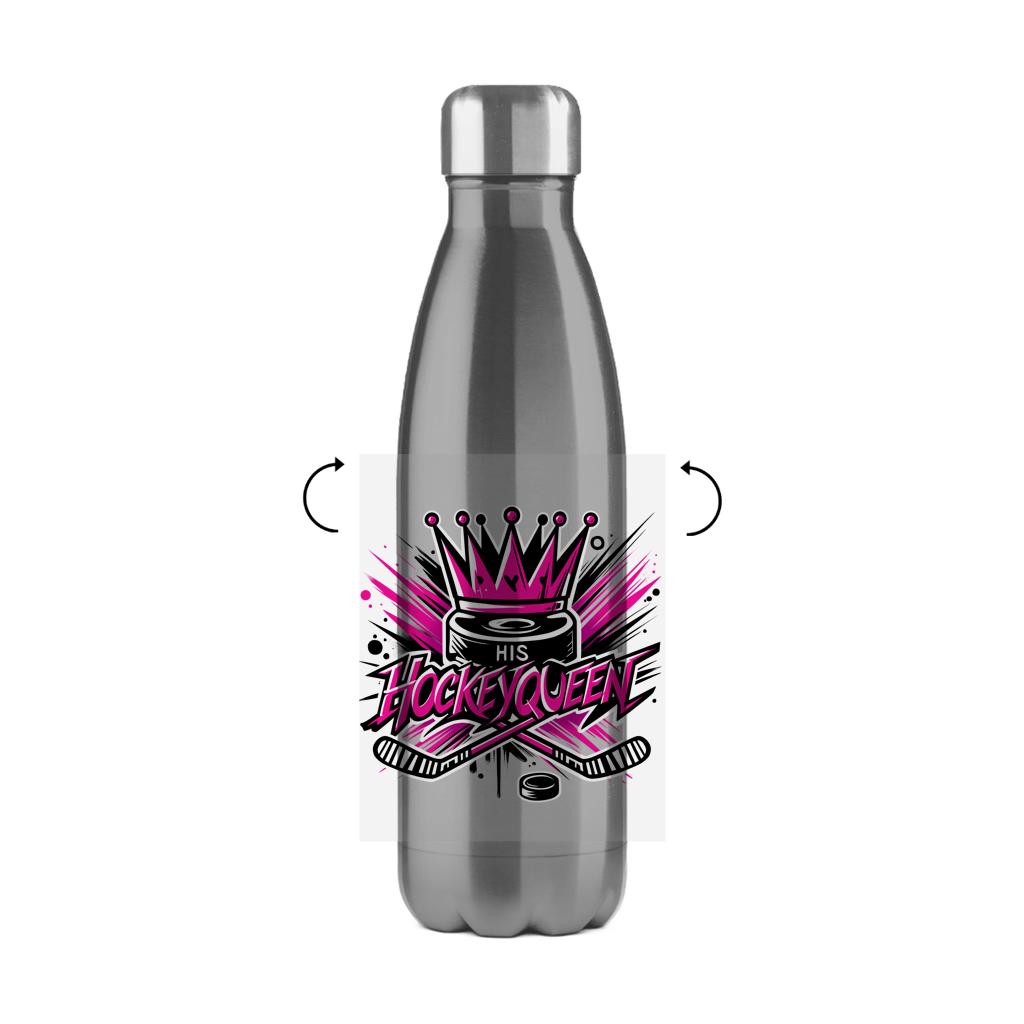 Edelstahl-Thermoflasche HIS HOCKEYQUEEN