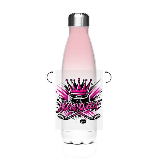 Edelstahl-Thermoflasche HIS HOCKEYQUEEN