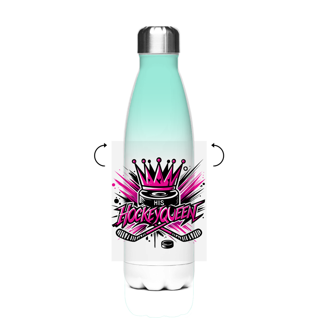 Edelstahl-Thermoflasche HIS HOCKEYQUEEN