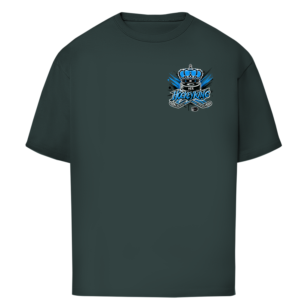 Oversize T-Shirt HER HOCKEYKING (front&back)