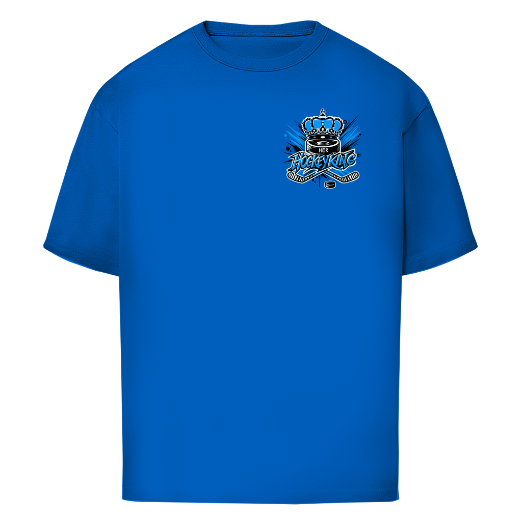 Oversize T-Shirt HER HOCKEYKING (front&back)