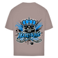 Oversize T-Shirt HER HOCKEYKING (front&back)