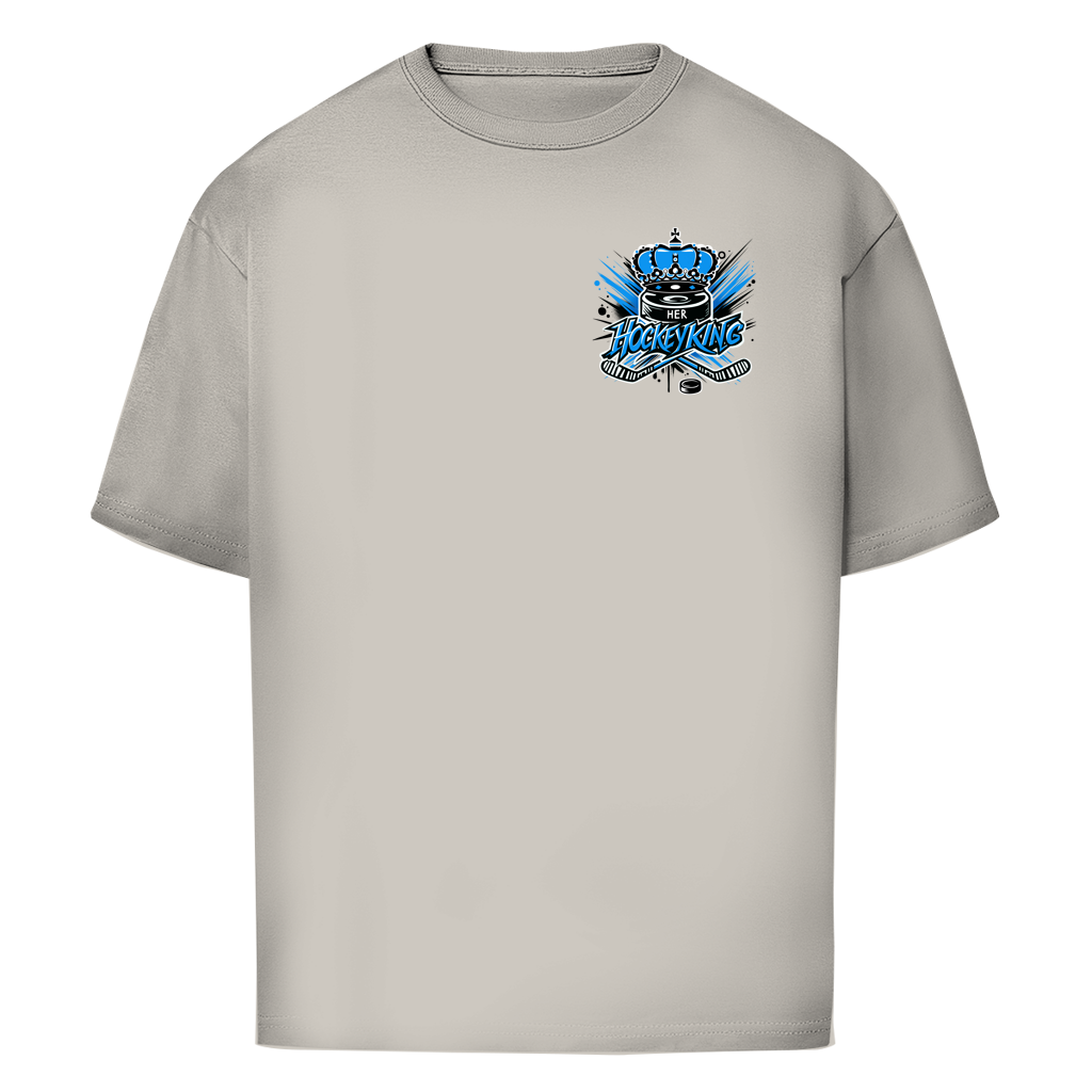 Oversize T-Shirt HER HOCKEYKING (front&back)