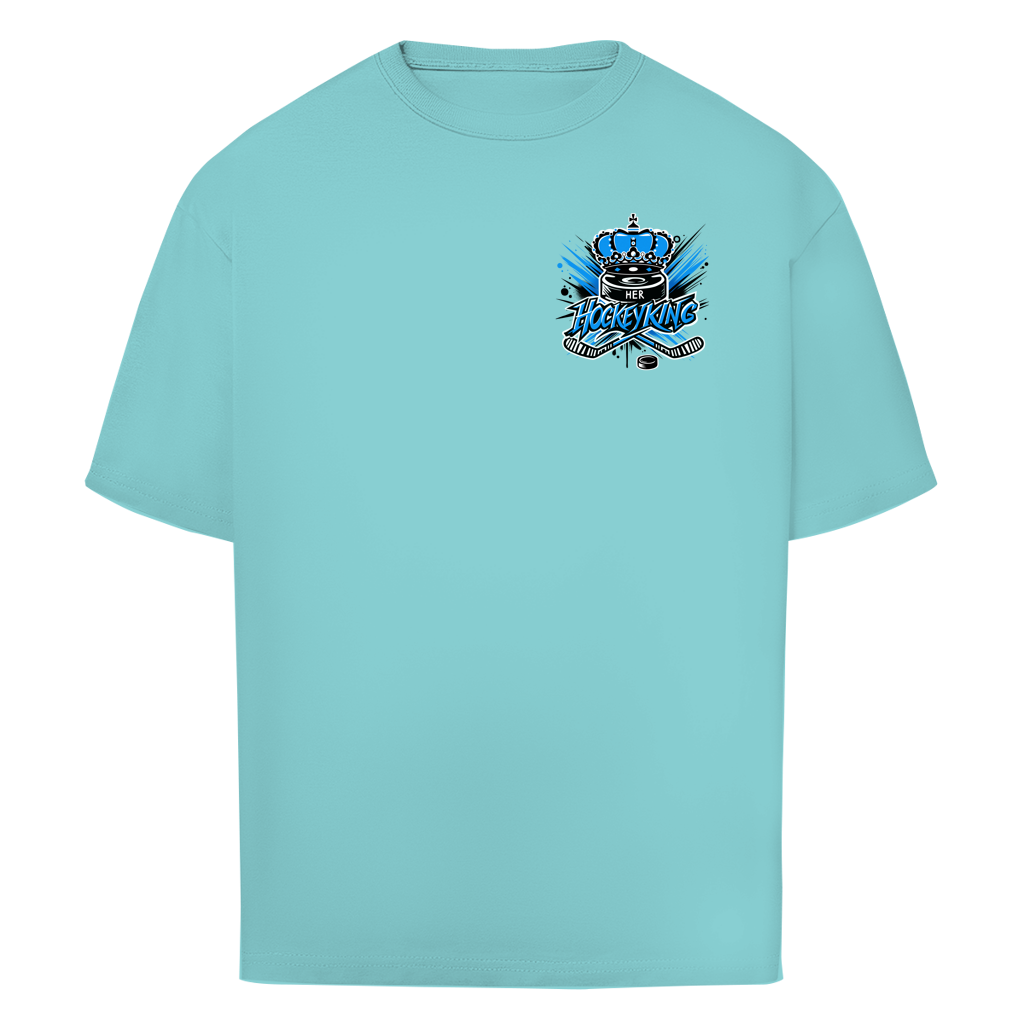 Oversize T-Shirt HER HOCKEYKING (front&back)