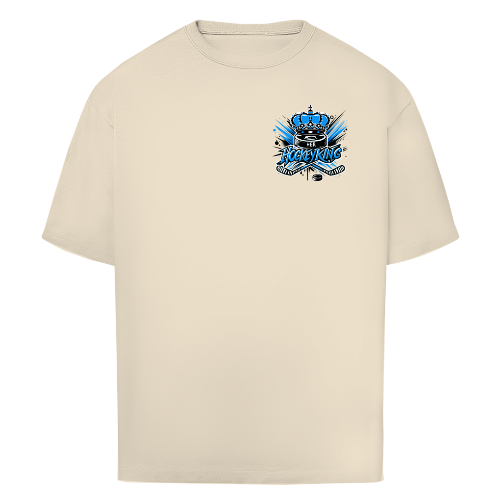 Oversize T-Shirt HER HOCKEYKING (front&back)