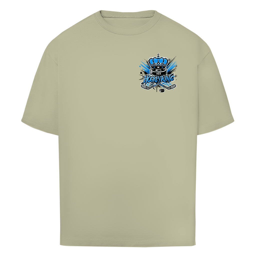 Oversize T-Shirt HER HOCKEYKING (front&back)