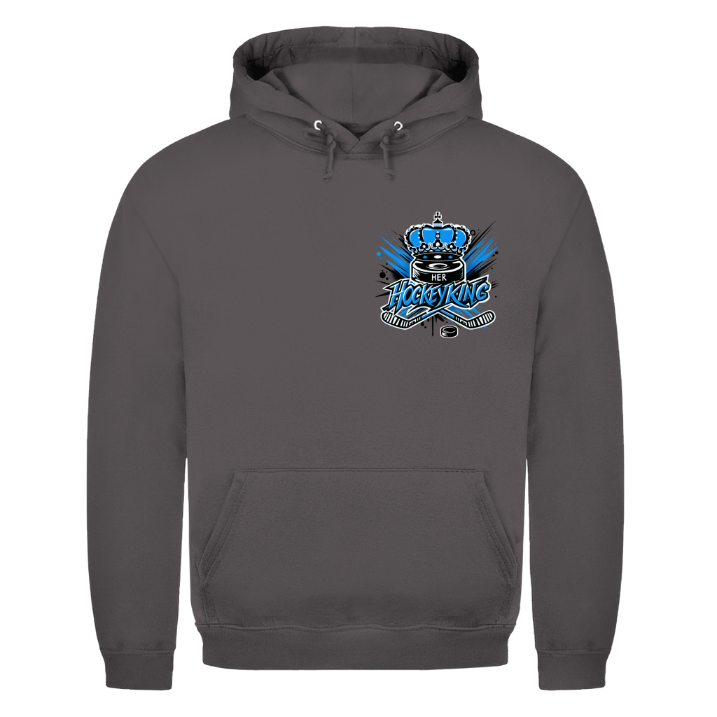 Unisex Hoodie HER HOCKEYKING (front&back)