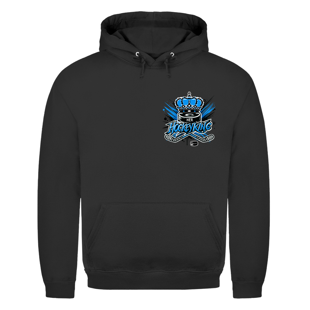 Unisex Hoodie HER HOCKEYKING (front&back)