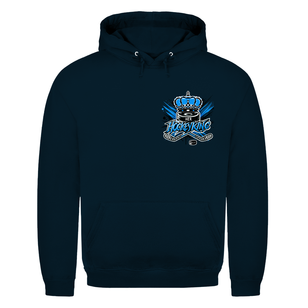 Unisex Hoodie HER HOCKEYKING (front&back)