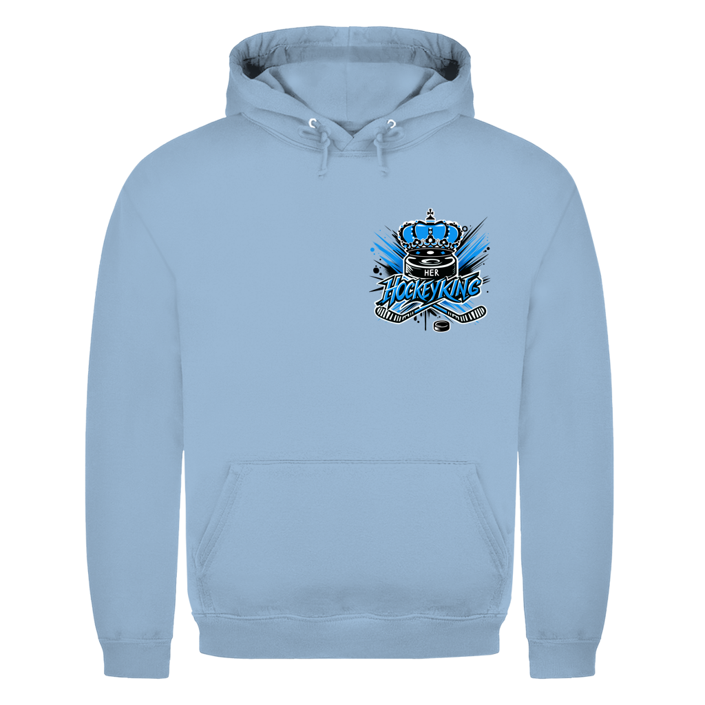 Unisex Hoodie HER HOCKEYKING (front&back)