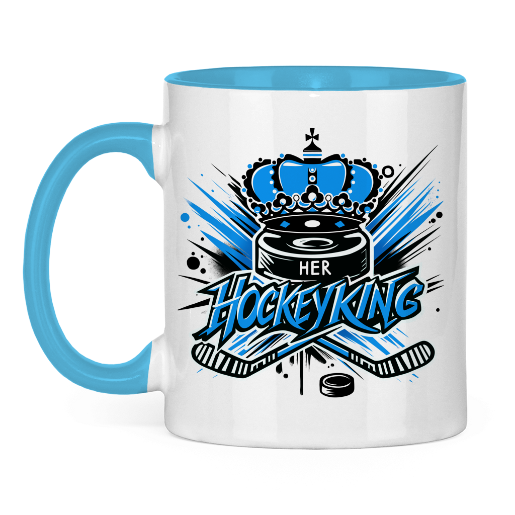 Tasse zweifarbig HER HOCKEYKING