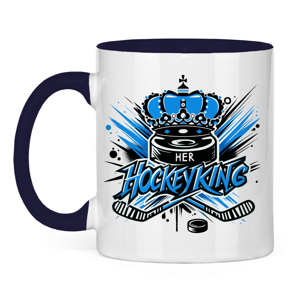 Tasse zweifarbig HER HOCKEYKING