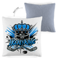 Kopfkissen zweifarbig HER HOCKEYKING