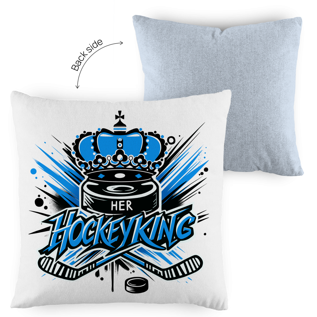 Kopfkissen zweifarbig HER HOCKEYKING