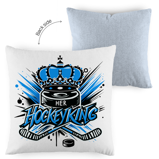 Kopfkissen zweifarbig HER HOCKEYKING