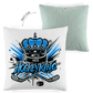 Kopfkissen zweifarbig HER HOCKEYKING
