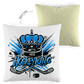 Kopfkissen zweifarbig HER HOCKEYKING