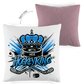 Kopfkissen zweifarbig HER HOCKEYKING