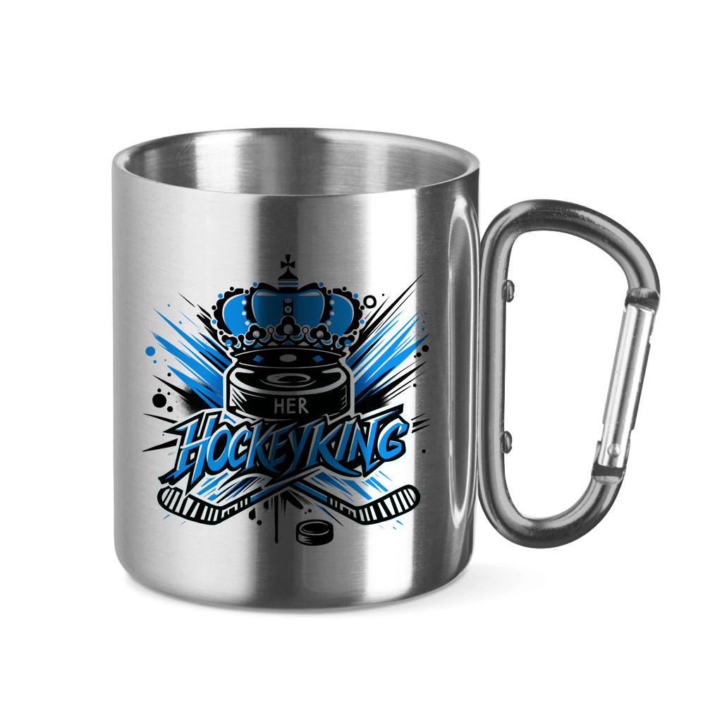 Edelstahltasse HER HOCKEYKING
