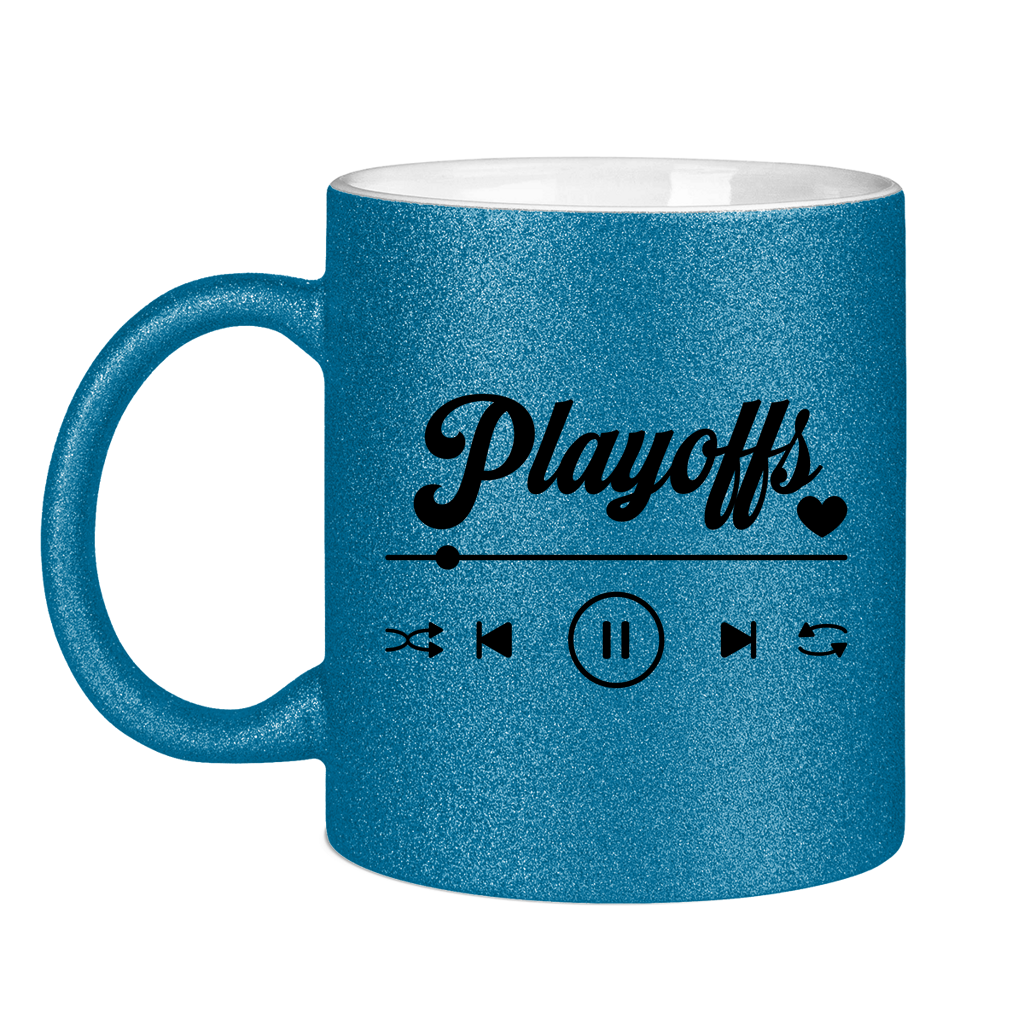 Glitzertasse PLAYOFFS SOUND