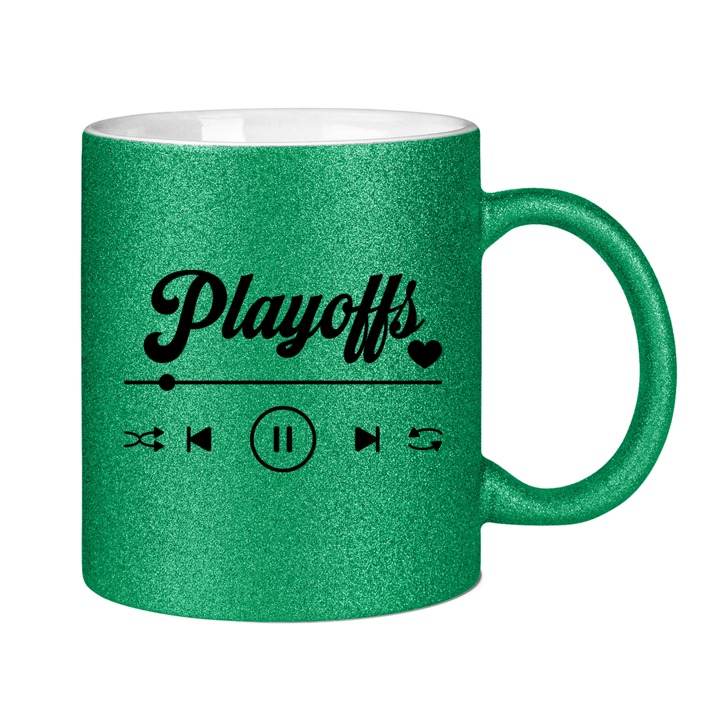 Glitzertasse PLAYOFFS SOUND