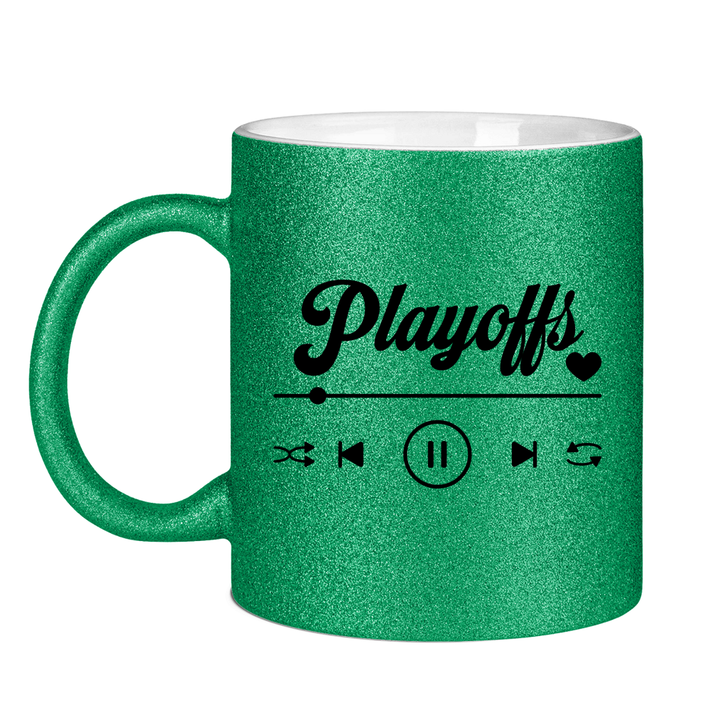 Glitzertasse PLAYOFFS SOUND