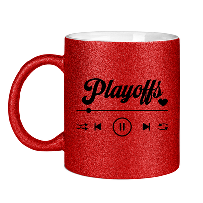 Glitzertasse PLAYOFFS SOUND