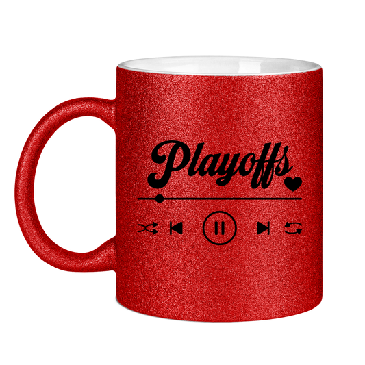 Glitzertasse PLAYOFFS SOUND