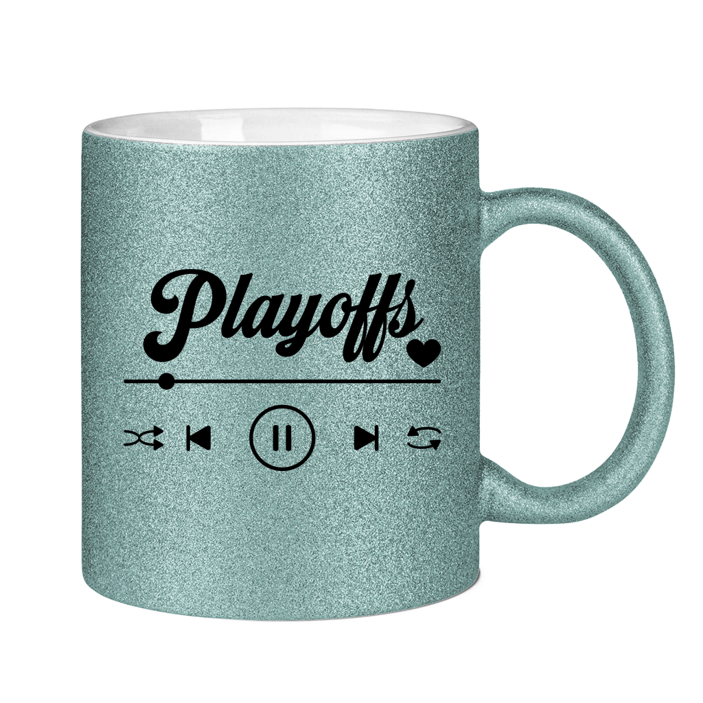 Glitzertasse PLAYOFFS SOUND
