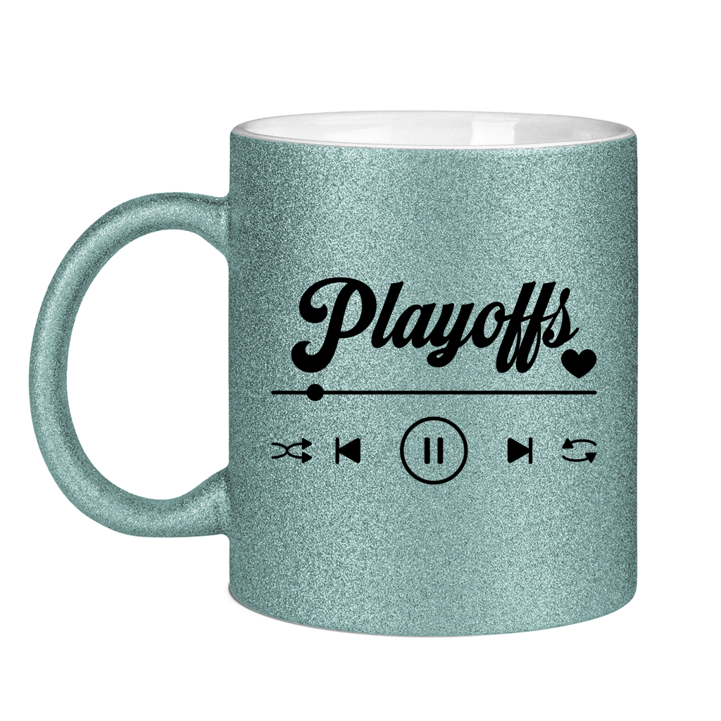 Glitzertasse PLAYOFFS SOUND