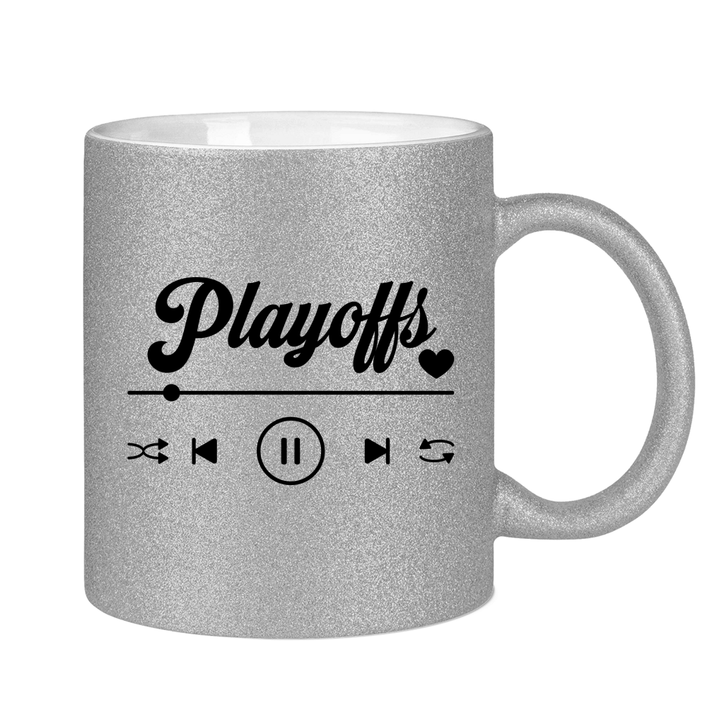 Glitzertasse PLAYOFFS SOUND