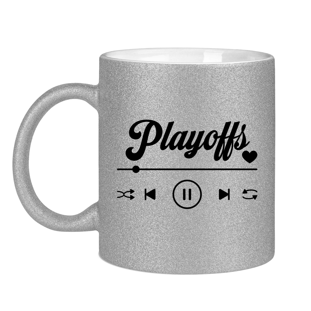 Glitzertasse PLAYOFFS SOUND