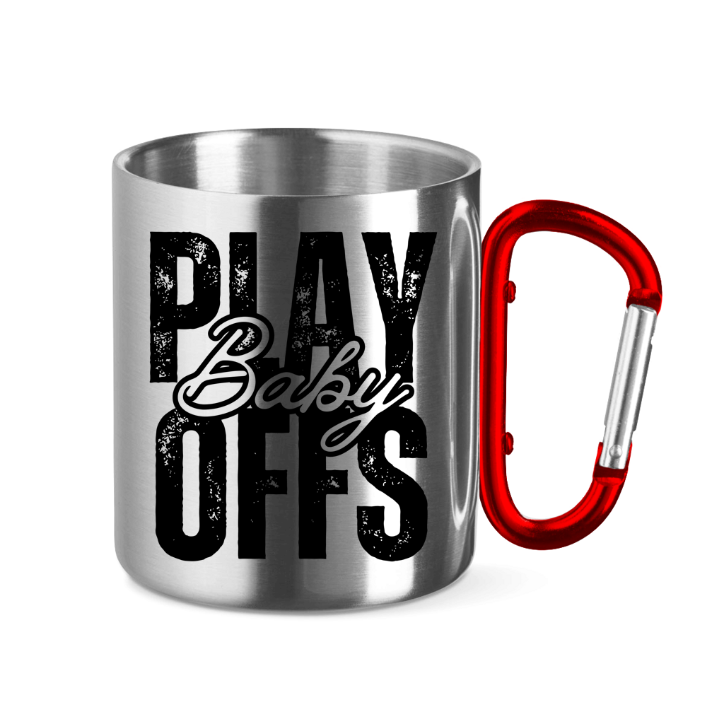 Edelstahltasse PLAYOFFS BABY