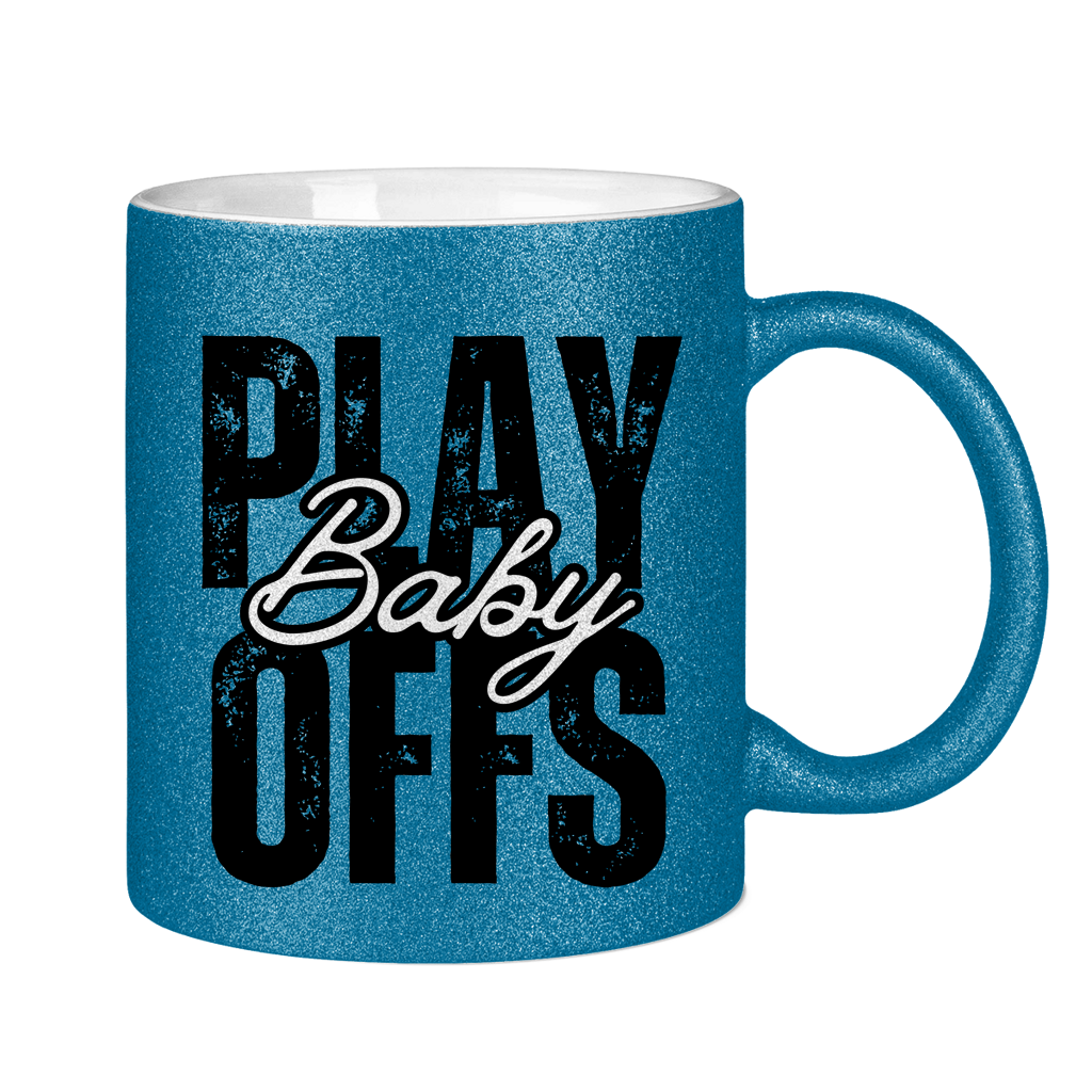 Glitzertasse PLAYOFFS BABY