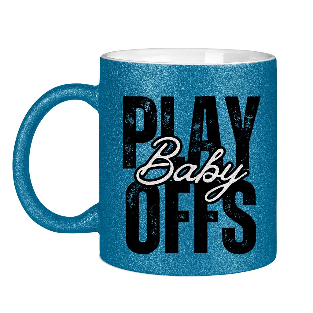 Glitzertasse PLAYOFFS BABY