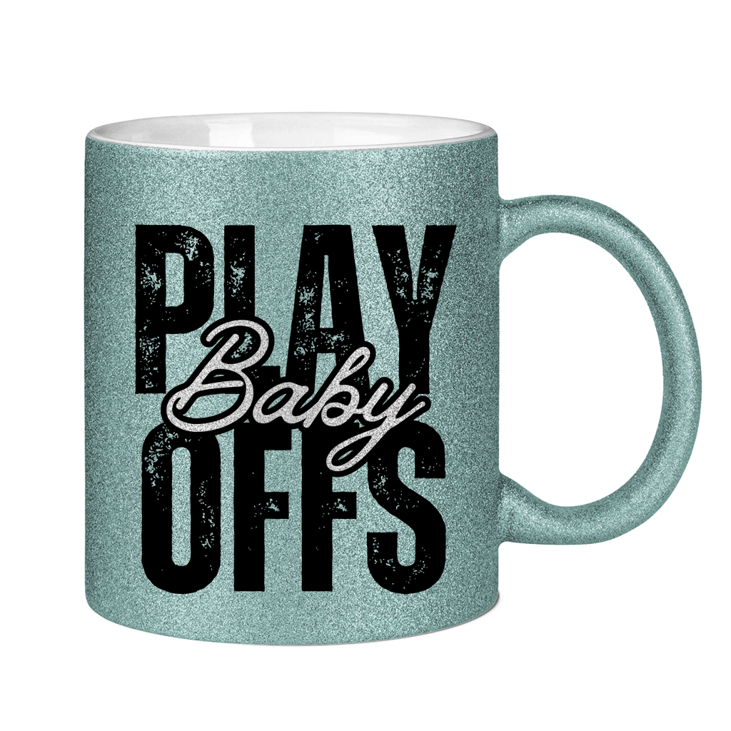 Glitzertasse PLAYOFFS BABY