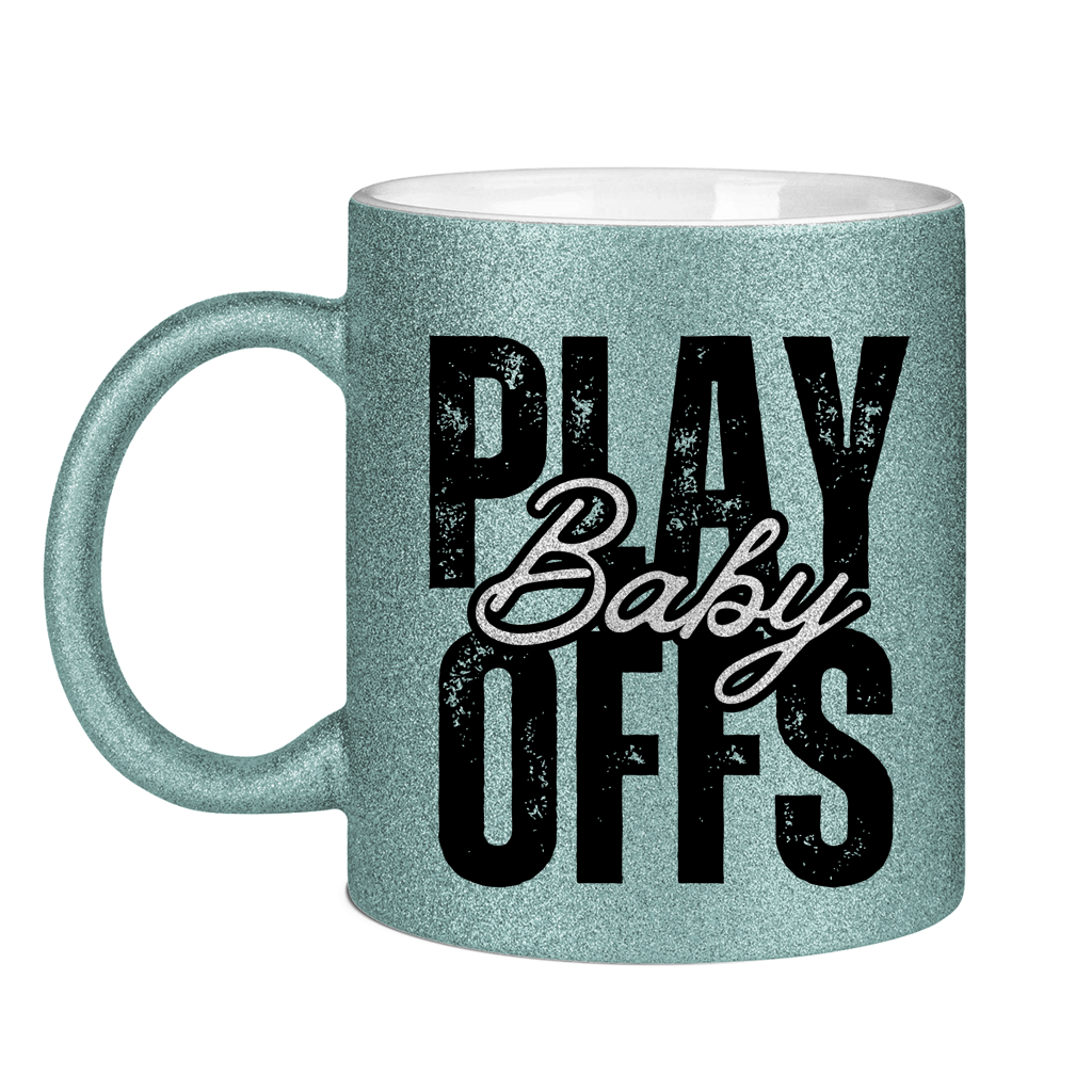 Glitzertasse PLAYOFFS BABY