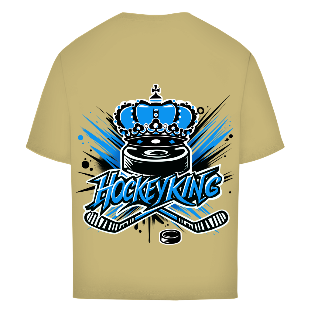 Oversize T-Shirt HOCKEYKING (front&back)