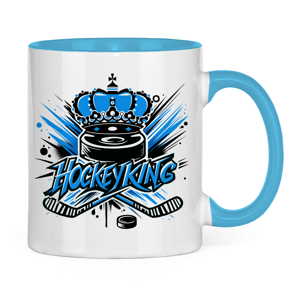 Tasse zweifarbig HOCKEYKING