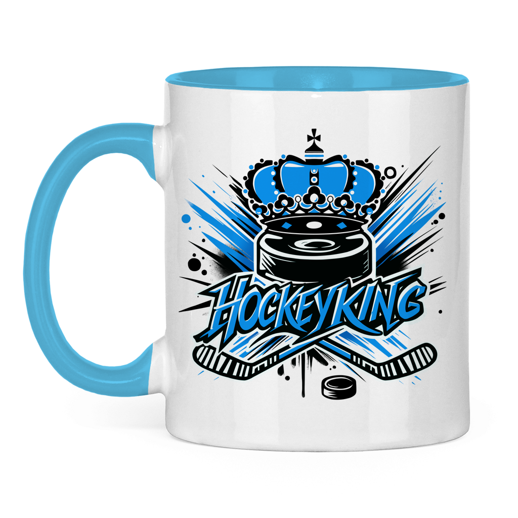 Tasse zweifarbig HOCKEYKING