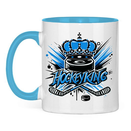 Tasse zweifarbig HOCKEYKING
