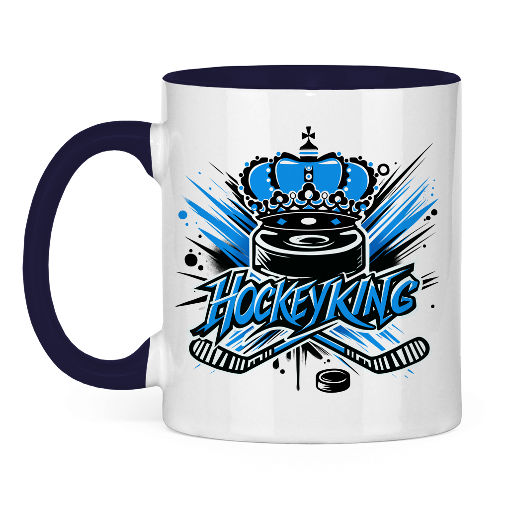 Tasse zweifarbig HOCKEYKING