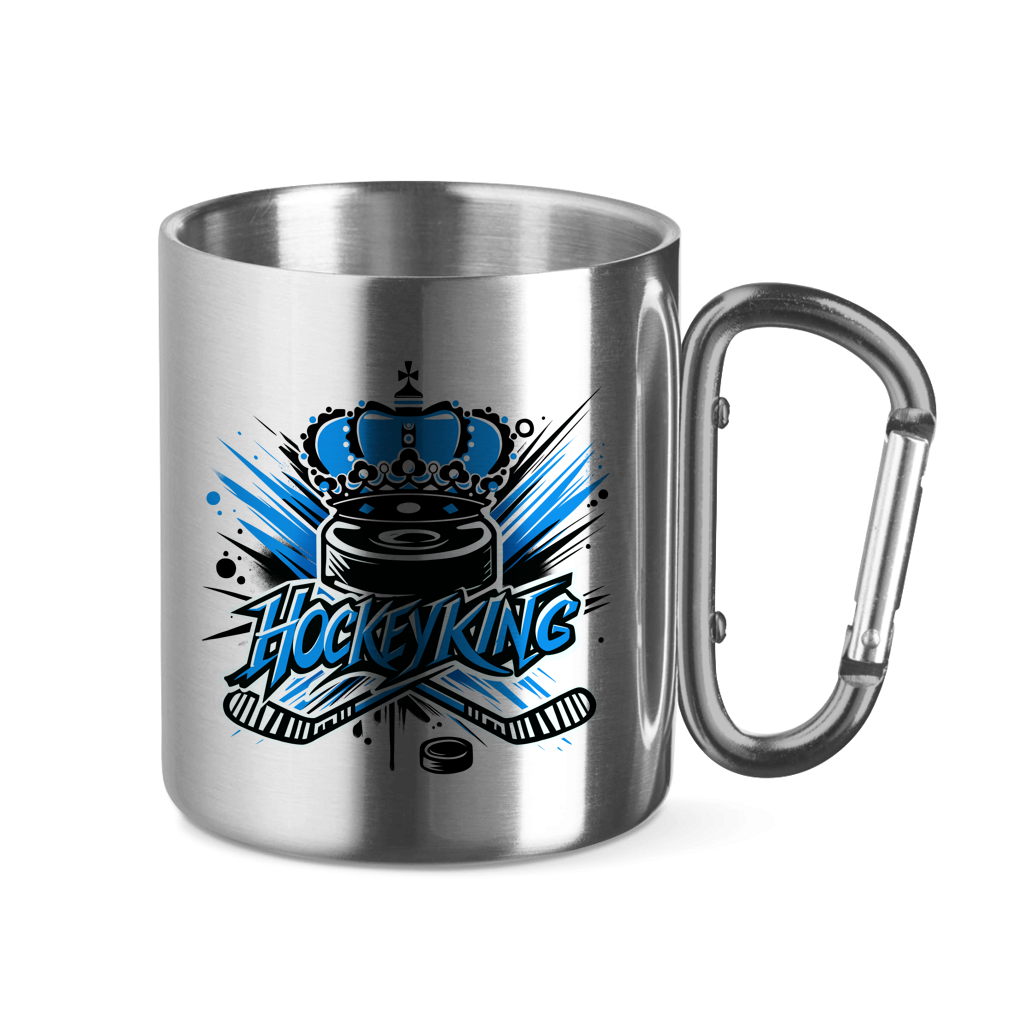 Edelstahltasse HOCKEYKING