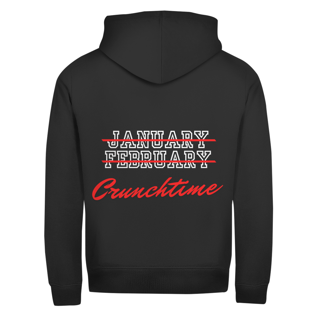 Unisex Zipper CRUNCHTIME (front&back)