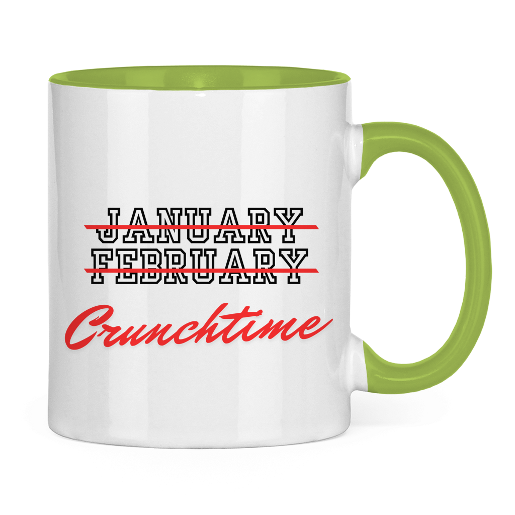 Tasse zweifarbig CRUNCHTIME