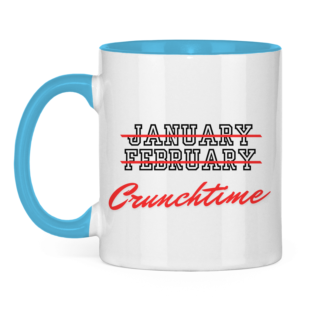 Tasse zweifarbig CRUNCHTIME