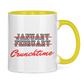 Tasse zweifarbig CRUNCHTIME