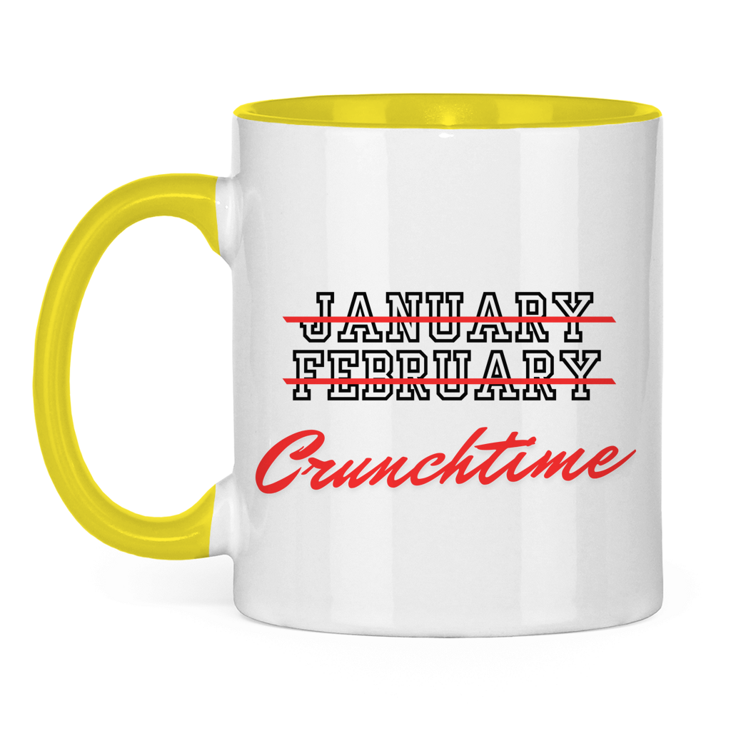 Tasse zweifarbig CRUNCHTIME